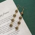 thumbnail image 3 of K-KED Personalized Exotic Style Tibetan Earrings Handmade Earrings For Women-10, 3 of 9