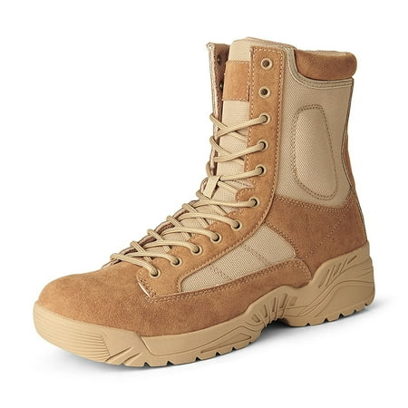 

Men‘s Military Tactical Boots Desert Boots Wear Resistant Anti-skid Hiking Shoes