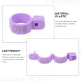 thumbnail image 6 of 100 Pcs Chicken Tags for Legs Labels Bird Accessories Identification Rings Poultry Disposable Marker, 6 of 6