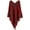 Winered, variant on Women's Boho Cloak Casual Soft Blanket Scarf Versatile Knitted Poncho Cape Loose Shawl with Fringe Hem