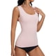 thumbnail image 2 of Camiseta sin mangas YYA Basic Thermal Chaleco Cálido para Mujer - Rosa S, 2 of 6