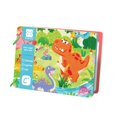thumbnail image 4 of Libro de lágrimas de educación temprana para bebés Fácil Uso de juguete sensorial Pegatina interactiva Libro Dinosaurio, 4 of 8