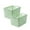 Green-GN-home supplies, variant on LEFTHIGH Home Plastic Laundry Basket-With Silvery Handle-Collection and Transport Clothing Board Laundry Baske-Suitable for Families and Dorms-Can Also Organize Toys Birthday Decorations