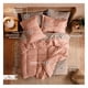 thumbnail image 3 of Set Edredón Matrimonial + Funda De Almohada + Sábanas 7 Pzas Real Textil Ladrillo - Café, 3 of 8