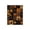 Multicolor C, variant on Vintage Halloween Pumpkin Flannel Quilted Throw Blanket, 40*60in, Cozy Festive Home Textile, Decorative Soft Cover, Ideal Ornament for Living Room Sofa Indoor Holiday Atmosphere Layout