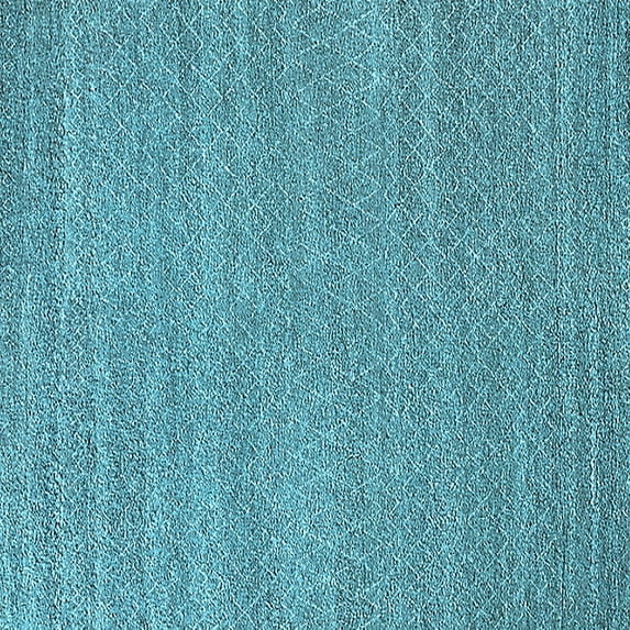 Ahgly Company Indoor Square Oriental Light Blue Industrial Area Rugs, 7' Square