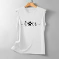 thumbnail image 4 of Birdeem Débardeur Ajusté à Imprimé Floral pour Femmes, Col Rond, Sans Manches, à Blocs, Tunique, T-Shirt, Hauts, 4 of 5