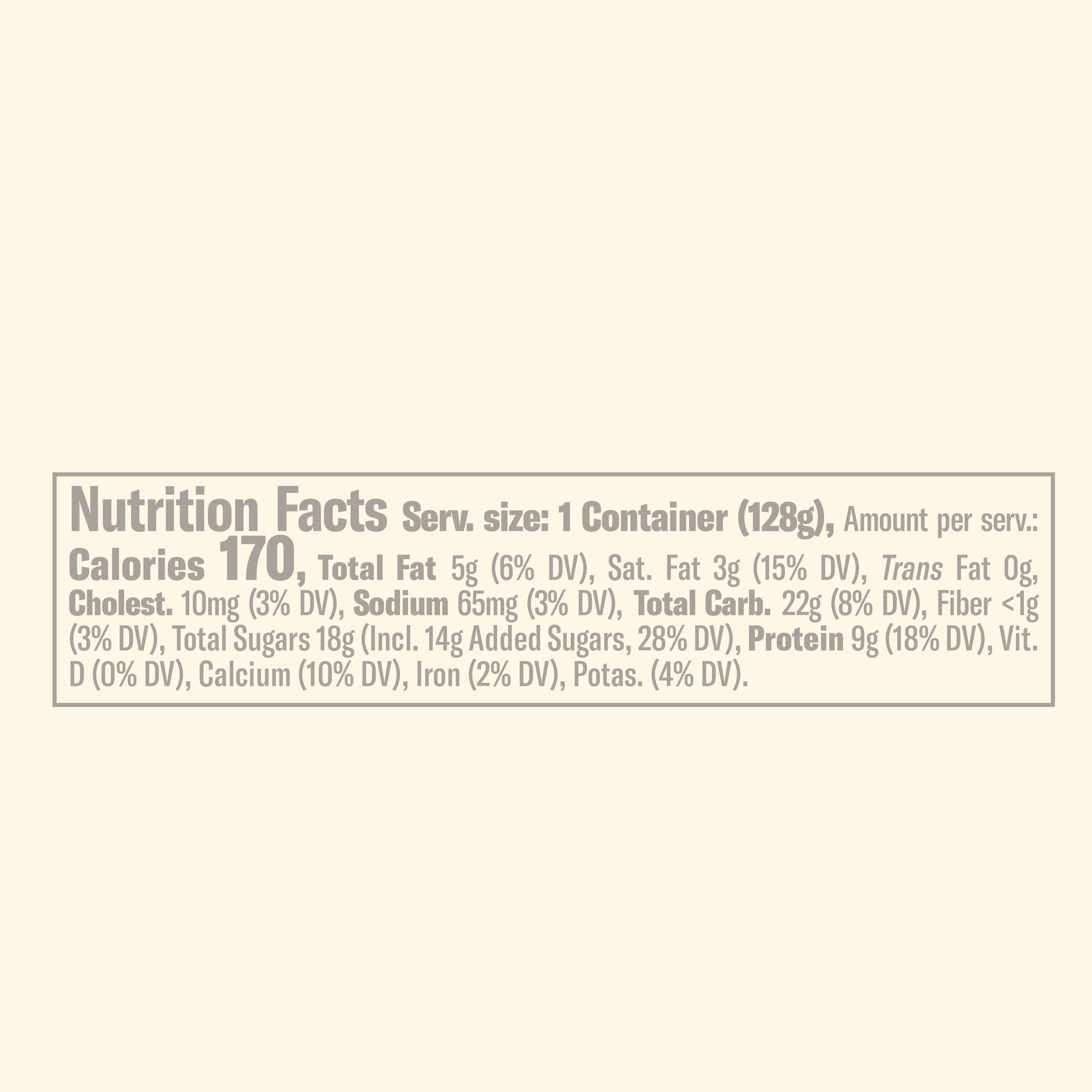 Chobani Flip Low-Fat Greek Yogurt Boston Cream Pie 4.5 oz Cup