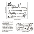 thumbnail image 4 of Inspirational Quotes Wall Decals Large Removable Motivational Saying Wall Stickers Positive Lettering Word Decal Butterfly Sticker Peel and Stick for Classroom Home Bedroom Family Office Wall Art Deco, 4 of 5