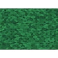 thumbnail image 1 of Ahgly Company Indoor Rectangle Patterned Deep Emerald Green Area Rugs, 2' x 4', 1 of 1