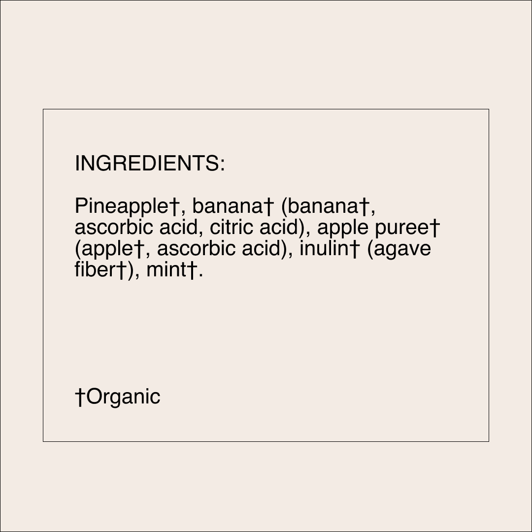 (2 pack) Kencko Pineapple Organic Fruit Snaps, Freeze Dried Fruit Snacks, 1 oz