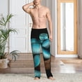 thumbnail image 2 of Sikiie Blue Viper Snake Pajama Pants Men, PJ Bottoms, Sleep & Lounge Pants-Small, 2 of 6