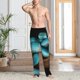 thumbnail image 2 of Fotbe Blue Viper Snake Pantalones de Pijama para Hombre, Pantalones de Dormir, Pantalones de Casa con Cintura Ajustable y Bolsillos-X-Large, 2 of 6