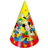 Mickey Mouse Vintage 'Roller Mickey' Cone Hats (8ct)