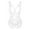 White, variant on WTXUE Intimates | Nightshirts & Gowns Womens Fun Underwear Lace Open Crotch Dew Breast Sheer Bodysuit Underwear Sleeping Dress | 1 Piece Black 3XL