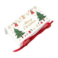 thumbnail image 2 of 10 Pack Christmas Gift Boxes with Lids, Small White Boxes with Tree Design, for Holiday Candy, Decorative Packaging Boxes, 2 of 4