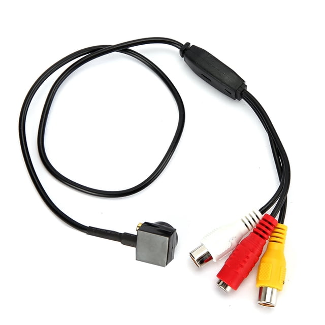Minicámara CCTV con infrarrojos y cable, microcámara de vigilancia de audio y video HD de 1200 TCV, 1500 TCV, 600 TCV y 700 TCV
