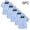 Blue, variant on Boys Button-Up Shirt 5-Pack School Uniform Cotton Short Sleeve Kids Collared Dress Shirt White Size 2