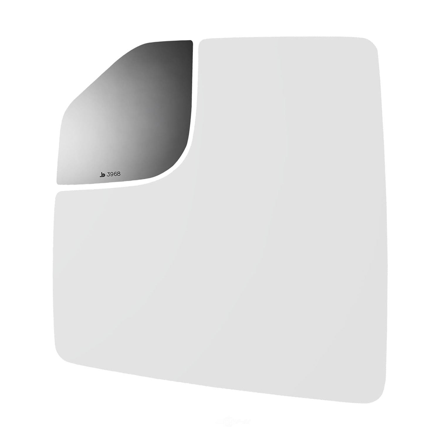 Burco Side View Mirror Replacement Glass - Clear Glass - 3968