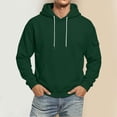 thumbnail image 2 of Hoodies Men Dqueduo Men's Solid Color Pullover Hooded Sweatshirt With Pockets And Arm Pockets, Sizes S-XXXL, 2 of 7