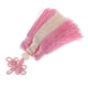 thumbnail image 1 of Decoración de año Nuevo Good Fortune Nudo Chino 3 s Borla Borlas Sedosas Hechas a Mano para El Coche Accesorios de Ropa para Colgar en El Hog Rosa + Beige Macarena Borlas de nudo chino, 1 of 8