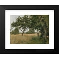 thumbnail image 2 of Hugh Bolton Jones 14x11 Black Modern Framed Museum Art Print Titled - Brittany Landscape (1877), 2 of 5