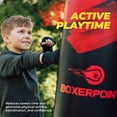 thumbnail image 5 of Boxerpoint, Inflatable Punching Bag for Kids, Black, PVC, 3 Pc Set, 24.4”x 63”, 5 of 8