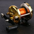 thumbnail image 3 of KEENSO Petite Roue d'Assiette, Moulinet de Pêche d'Hiver Portable avec Ligne, 3 of 8