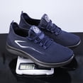 thumbnail image 3 of YUDAI Men's Slip-On Walking Shoes – Non-Slip, Breathable Mesh Sneakers for Gym, Workout & Everyday Wear, 3 of 7