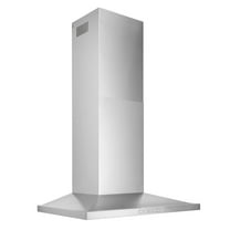 Broan 30" Classic Pyramid Chimney Hood, 450 CFM, LED,