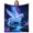 Unicorn, variant on Plush Lightweight Forest Wolf Throw Blanket for Travelling Sofa moon Wolfs Blankets Gifts for Women Men Adults Wolf Lovers Decor Birthday Gifts 50×40 Inch