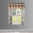 thumbnail image 6 of BenJara Tagus 84 Inch Window Valance, Southwest Motifs, Soft Microfiber Fabric, 6 of 6