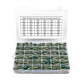 thumbnail image 1 of maskred 925pack/lot Durable Electrolytic Capacitor Assortment - 36Values Aluminum ESR Low Capacitor Kit Large Capacity Wide, 1 of 6