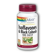 Isoflavones & Black Cohosh Two Daily Solaray 60 Caps
