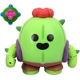 thumbnail image 1 of Brawl Stars Spike the Cactus Flower Fighter Plant Brawler, 1 of 3