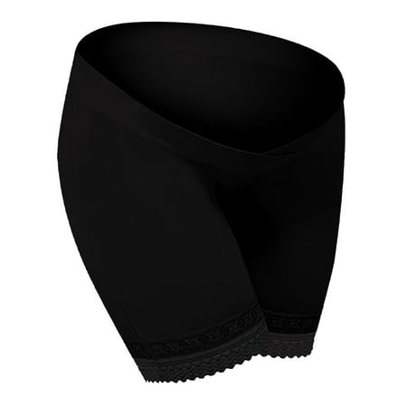

HGWXX7 Maternity Clothing Maternity High Waist Flat Edge Comfy Soft Adjustable Panties Underwear