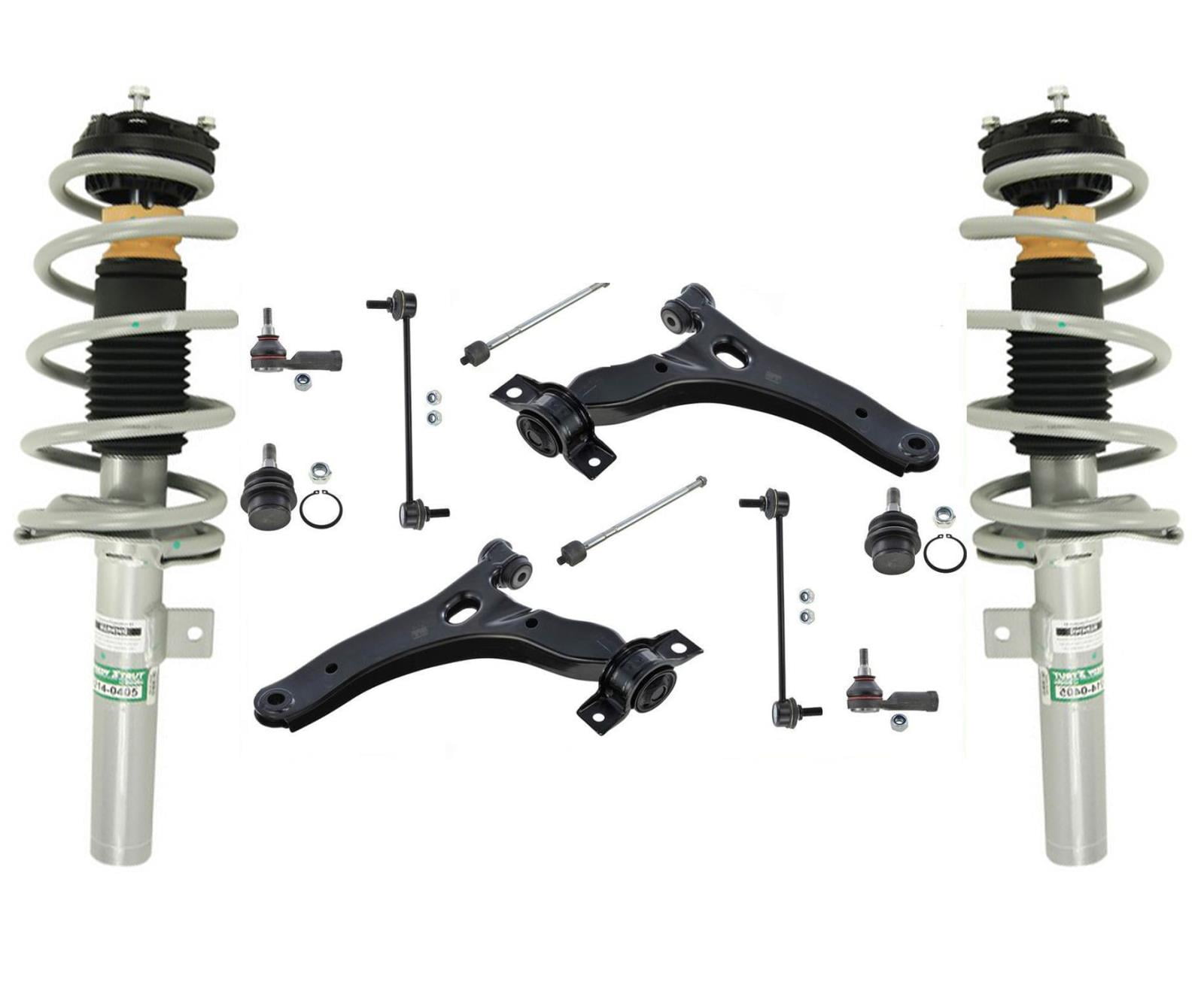 Front Complete Struts Control Arms 12 Pcs Fits 1013 Ford Transit Connect
