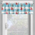 thumbnail image 4 of Ambesonne Shabby Flora Valance & Curtain, Anchors and Roses, 55"x36", Multicolor, 4 of 6
