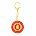 thumbnail image 2 of Feng Shui Ratnasambhava Buddha Keychain Amulet, 2 of 2