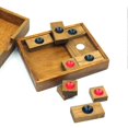 thumbnail image 2 of 1pc Wooden Chess Board Classic Round Dot Chess with Black White Red Dots Educational Kids Toy (Assorted Color), 2 of 3