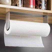 ZUNTO Paper Towel Holder Under Cabinet - Adhsive Paper Towel Rack (No Drilling), Stainless Steel Rustproof, Easy Tear