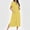 Yellow, variant on Dianli Bathrobe Robe Zip up Long Knit Housecoat Full Length Gradient Zipper Nightgown with Pockets Ribbon Trim Cozy Knitted Homewear Loungewear Nightwear