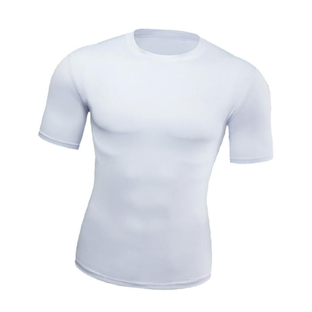 Camiseta de músculos falsos para hombre, con forma de pecho de culturista para vestir en interiores y exteriores L
