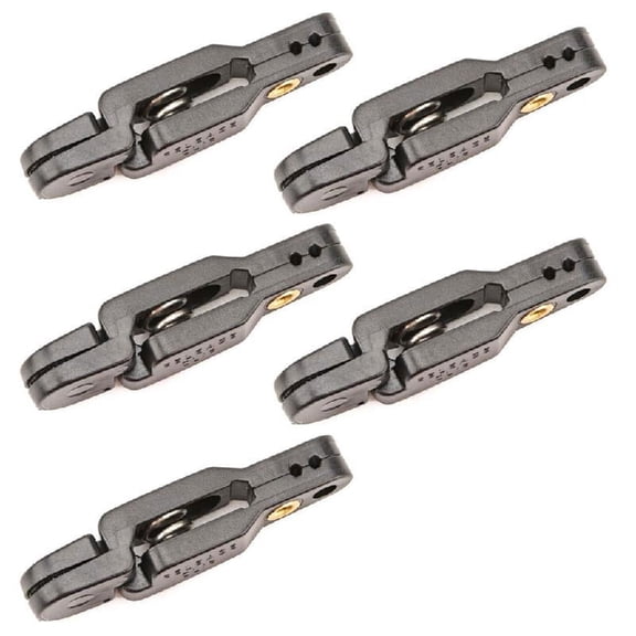 Misright 5 Pcs Fishing Downrigger Clips Padded Release Clips for Trolling Fishing