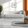 thumbnail image 4 of Ilios Innova | Sofá de 3 Plazas | Estilo Moderno | Diseño Curvo Orgánico | Felpa Suave | Cojines Integrados, 4 of 9
