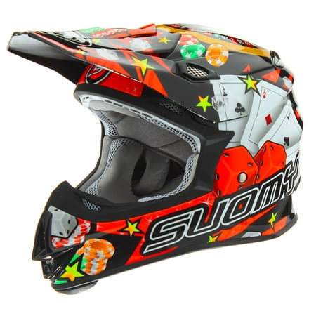 Suomy MX Jump Jackpot Black Helmet (Best Dirt Jump Tyres)