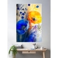 thumbnail image 2 of Bright Poppies In Watercolour Poster Wall Art, Modern Wall Decor For Living Room Bedroom, 12x18 UNFRAMED, 2 of 3