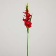 thumbnail image 6 of Nearly Natural Artificial Gladiolus Floral Stem Sprays - 45" - Set of 3 - Red, 6 of 7