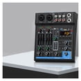 thumbnail image 1 of Mini Mixeur Interface USB Studio 4 Canaux, Carte Son Portable Numérique Professionnelle Compatible, 1 of 6