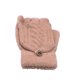 thumbnail image 2 of Greeniant 1 par de guantes de invierno para mantener el calor con solapa, guantes de punto para senderismo al aire libre, mitones sin dedos 2 en 1, rosa Deportes de nieve rosado rojo Greeniant OD000499-06, 2 of 6